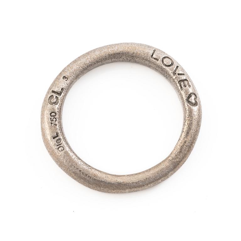 Ole Lynggaard, Charlotte Lynggaard, ring “Love No. 3”, 18K white gold.