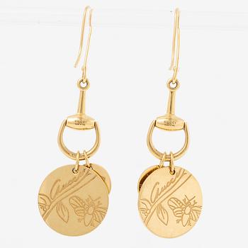 Earrings, Gucci, 18K gold.