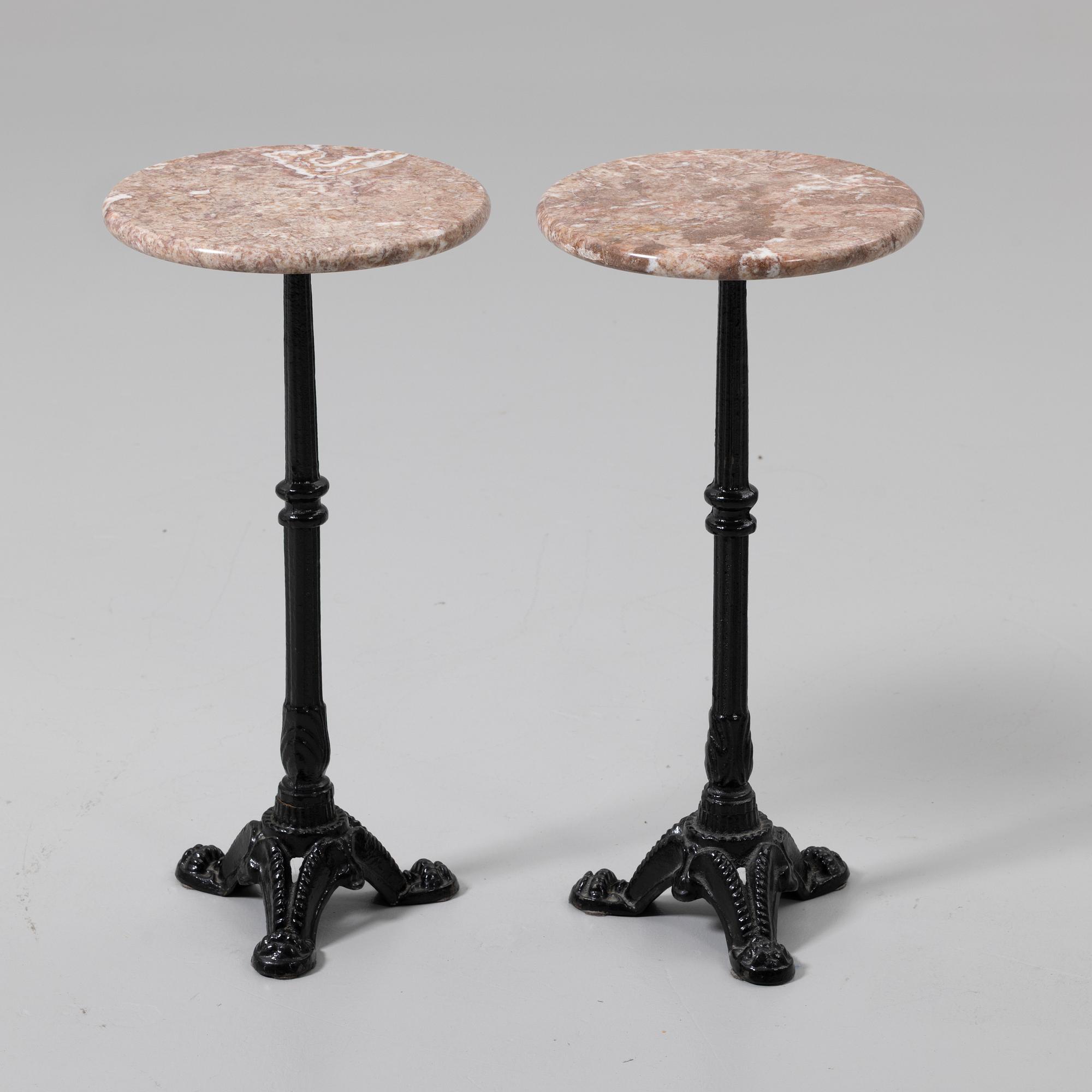 Tables, a pair, 20th century.