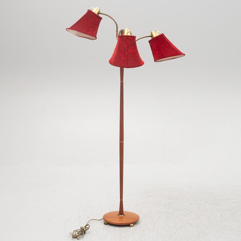 A foor lamp, Sweden, mid-20th Century.