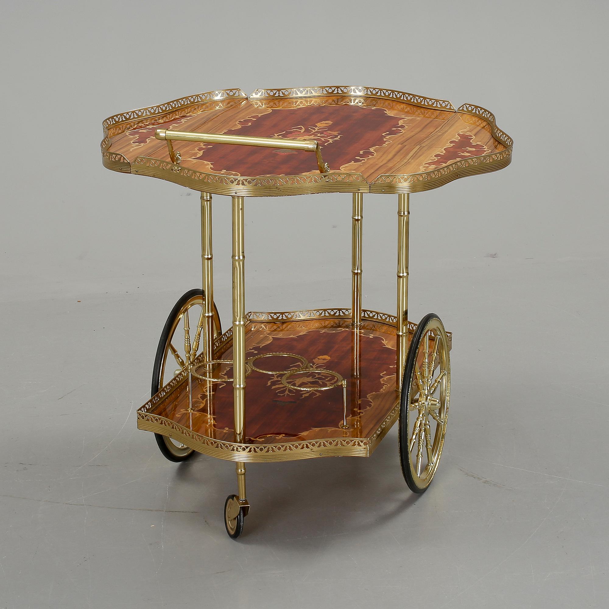 DRINKVAGN/SERVERINGSVAGN, 1900-talets andra hälft.