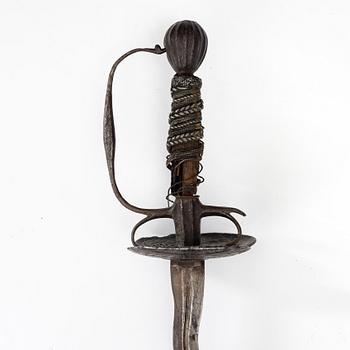 A North European sword 17th century.