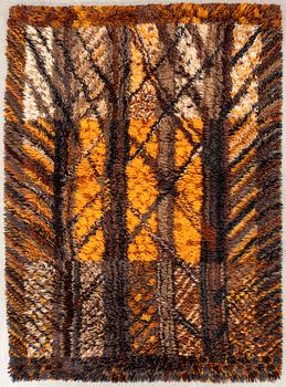Marianne Richter, rya labeled machine-sewn 193x140 cm.