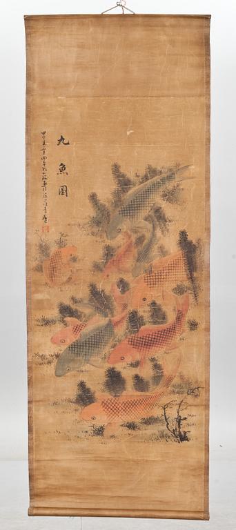 RULLMÅLNING, Kina 18/1900-tal.