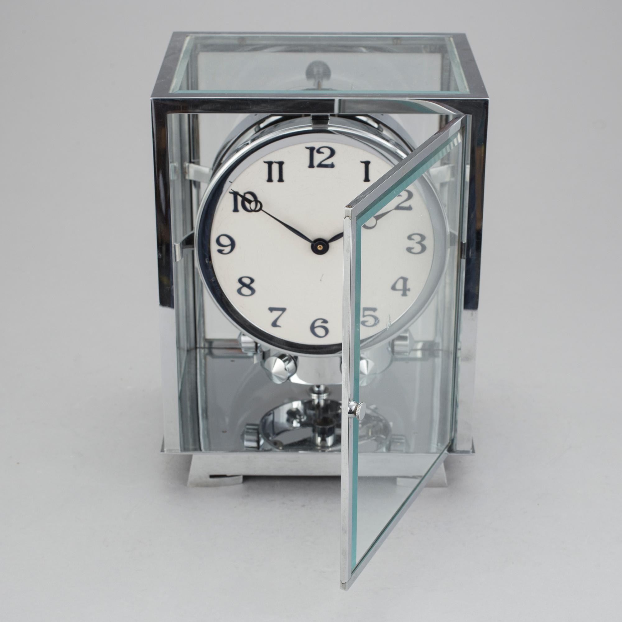 BORDSUR, "Atmos", Jaeger-LeCoultre, Brevets J. Reutter, Schweiz, 1900-tal.