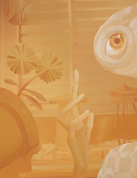 Gerald Davis, canvas signed and dated 2006 verso.