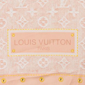 Louis Vuitton, a silk scarf.