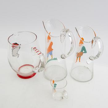 Glögg service 14 dl 20th century.