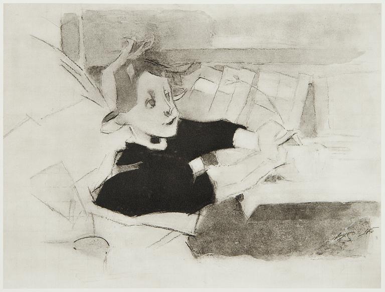 Helene Schjerfbeck, Forty-eight reproductions with text by Gotthard Johansson.