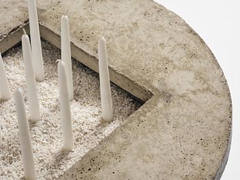 Jonas Bohlin, a “Concrete Jungle” table, ed. 18/100, Källemo, Värnamo, post 2007.