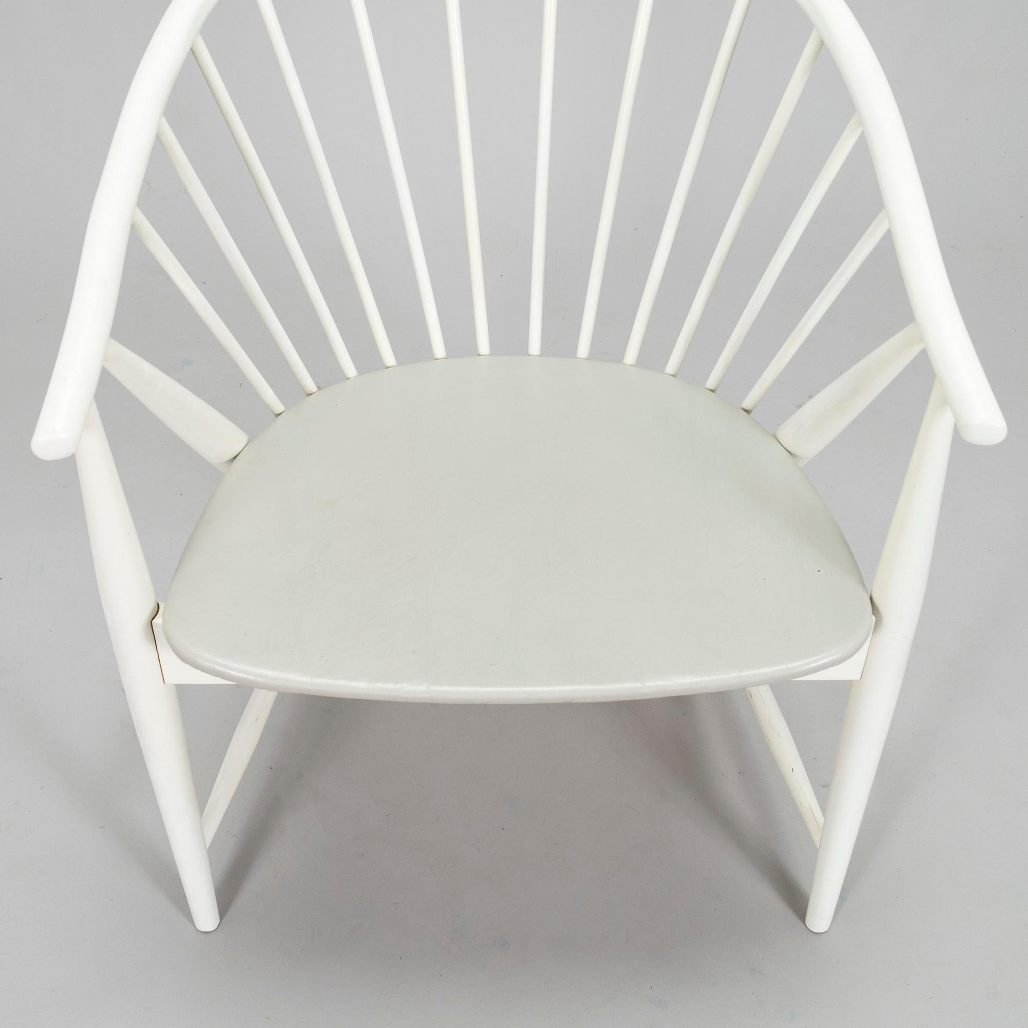 Sonna Rosén, karmstol/fåtölj "Solfjädern" 1950/60-tal AB Nässjö stolfabrik.