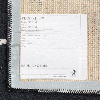 Claesson Koivisto Rune, matta, "Pinstripe", handtuftad, Kasthall, ca 326 x 237 cm.