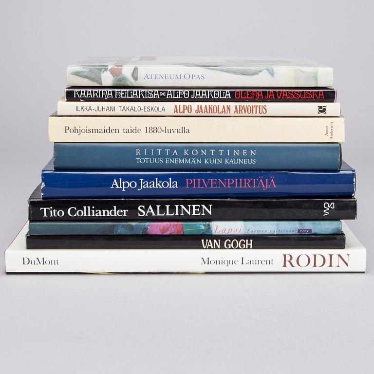 TAIDEKIRJOJA, 10 kpl.