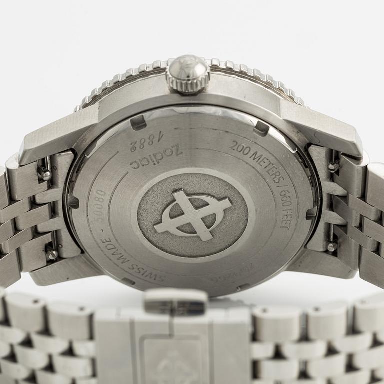 Zodiac, Super Sea Wolf, wristwatch, 40 mm.
