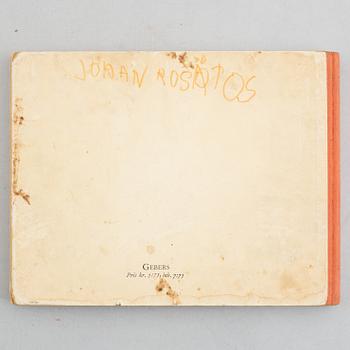 Tove Jansson, book/album, with handwritten dedication, Gebers, [1957].