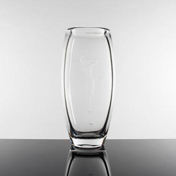 EDVIN ÖHRSTRÖM, vas, glas. Orrefors 1944.