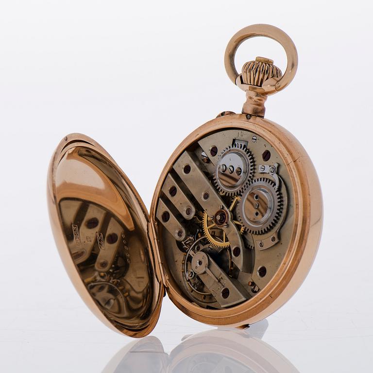 PERRET & FILS, Brenets, pocket watch, 50 mm.