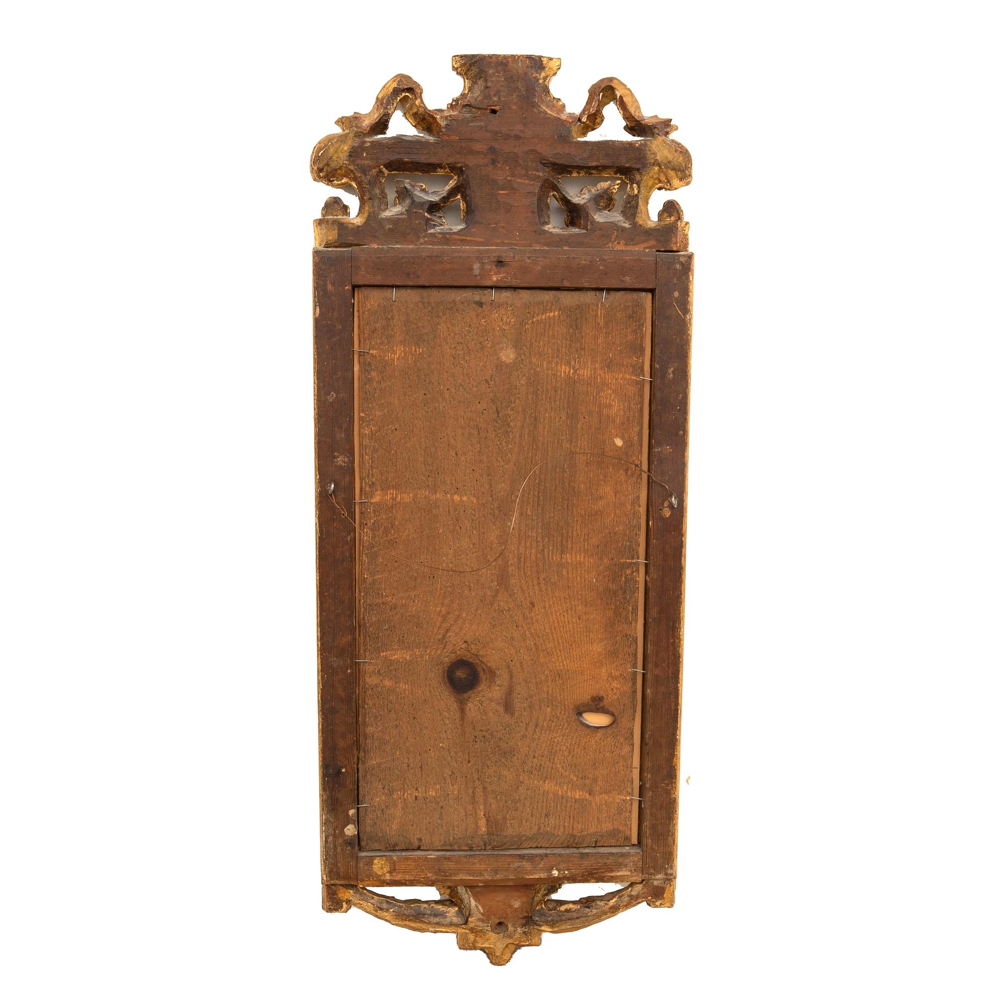 Mirror, Empire style, early 19th century.