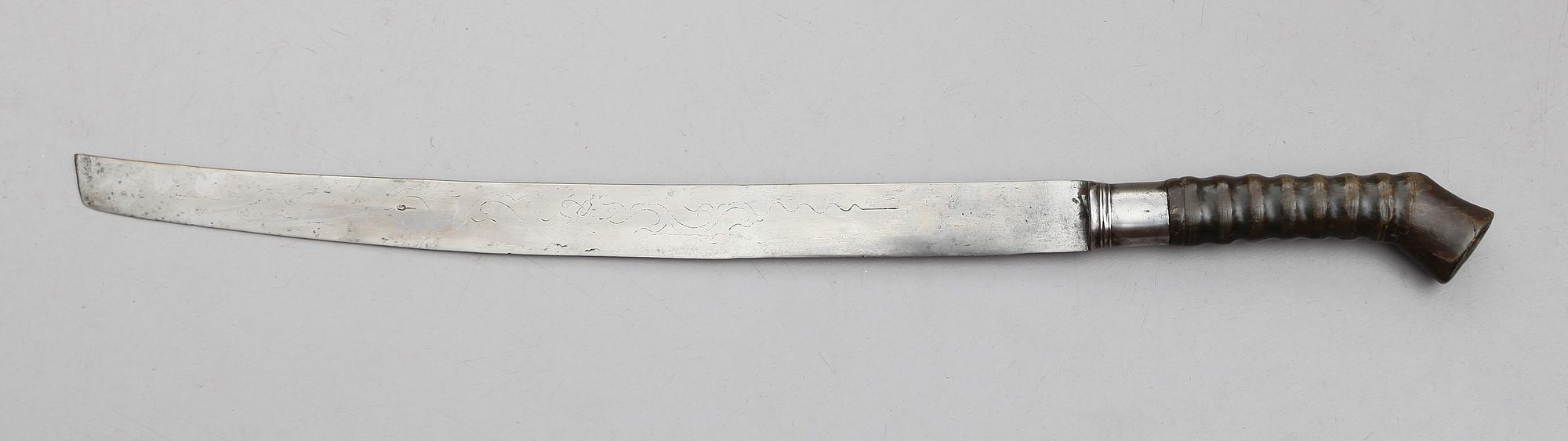 KNIV, orientalisk, 1800-/1900-tal.