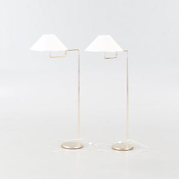 A pair of floor lamp from the latter half of the 20th century.