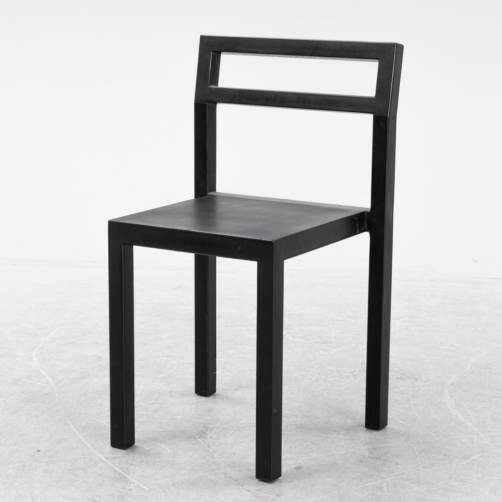Boris Berlin/Poul Christiansen, 6 chairs, "Non", Komplot design, Källemo, 2000's.