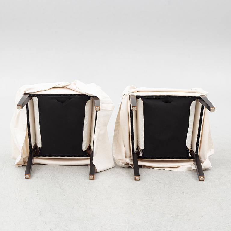 A pair of 'Salome' armchairs, Slettvoll.