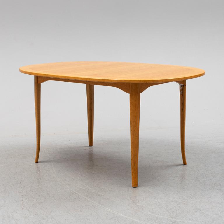 A 'Ovalen' table by Carl Malmsten.