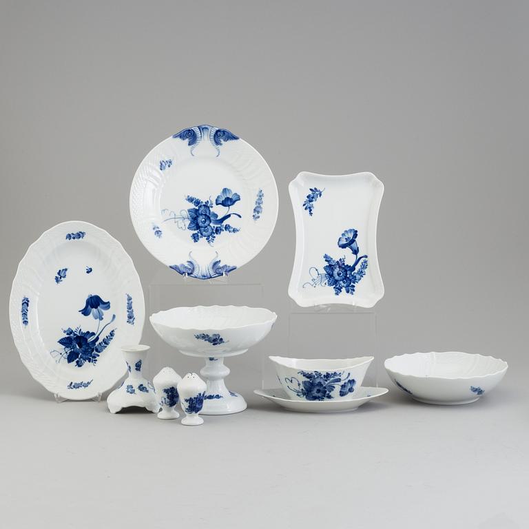 12 piece 'Blå Blomst' service by Royal Copenhagen.