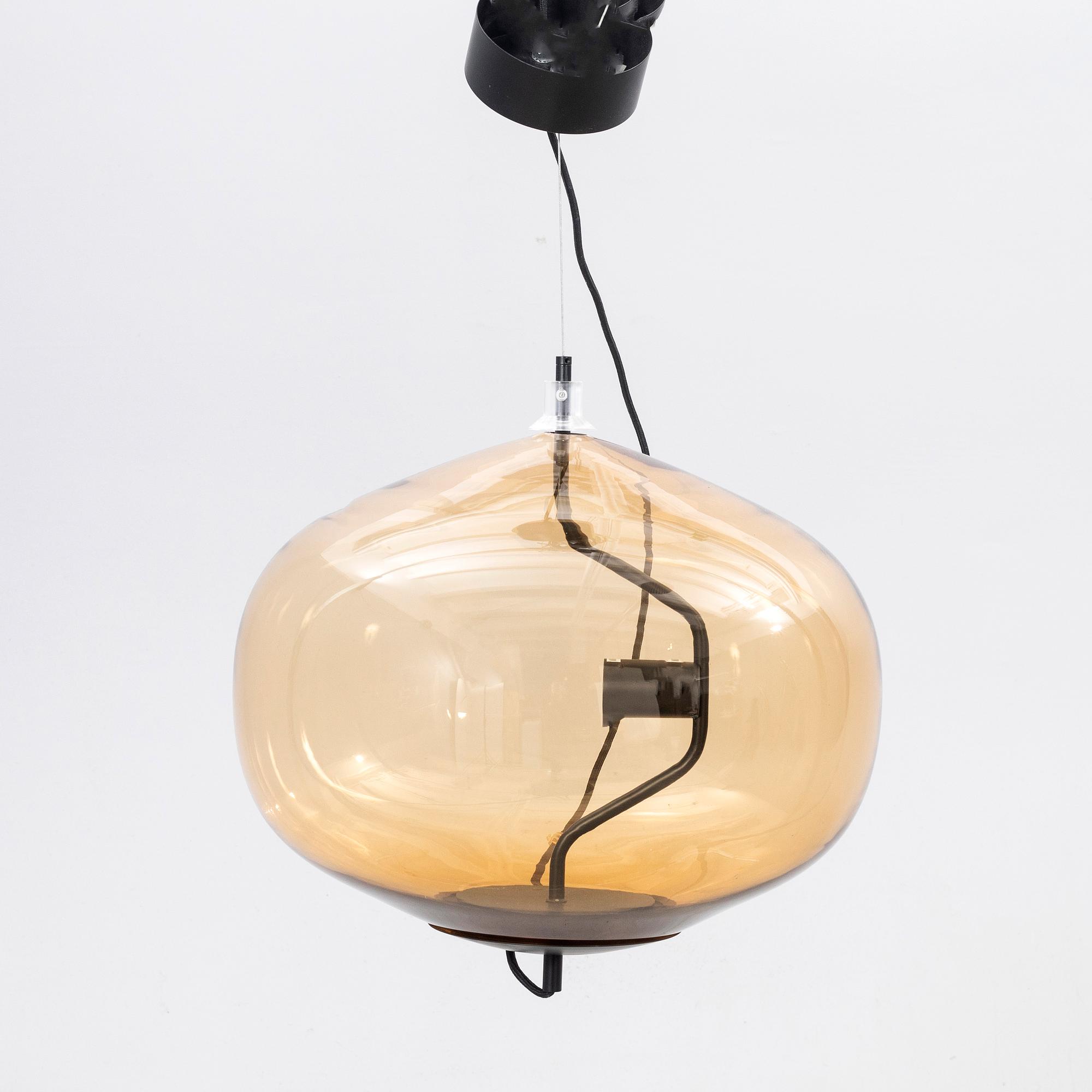 Luca Nichetto, Ceiling lamp, "fondue", design by David.