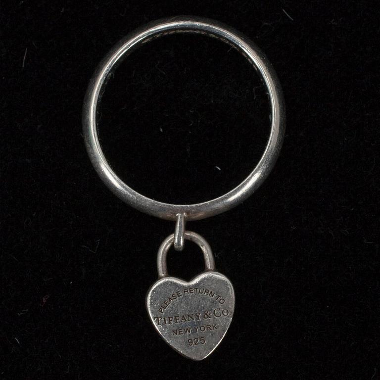RING, sterling silver, Tiffany & Co. Vikt 4,2 gr.
