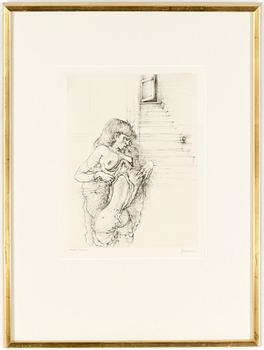 Hans Bellmer · HANS BELLMER, litografi, signerad, EA.