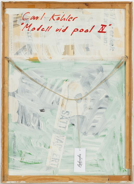 Carl Köhler, "Modell vid pool IV".