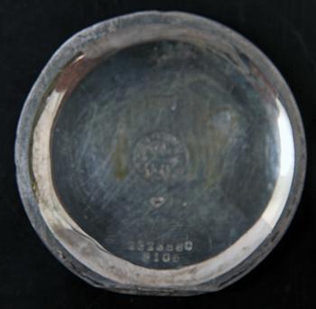 FICKUR, Uhrmager Jensen Kabelvaag, låghaltigt silver.