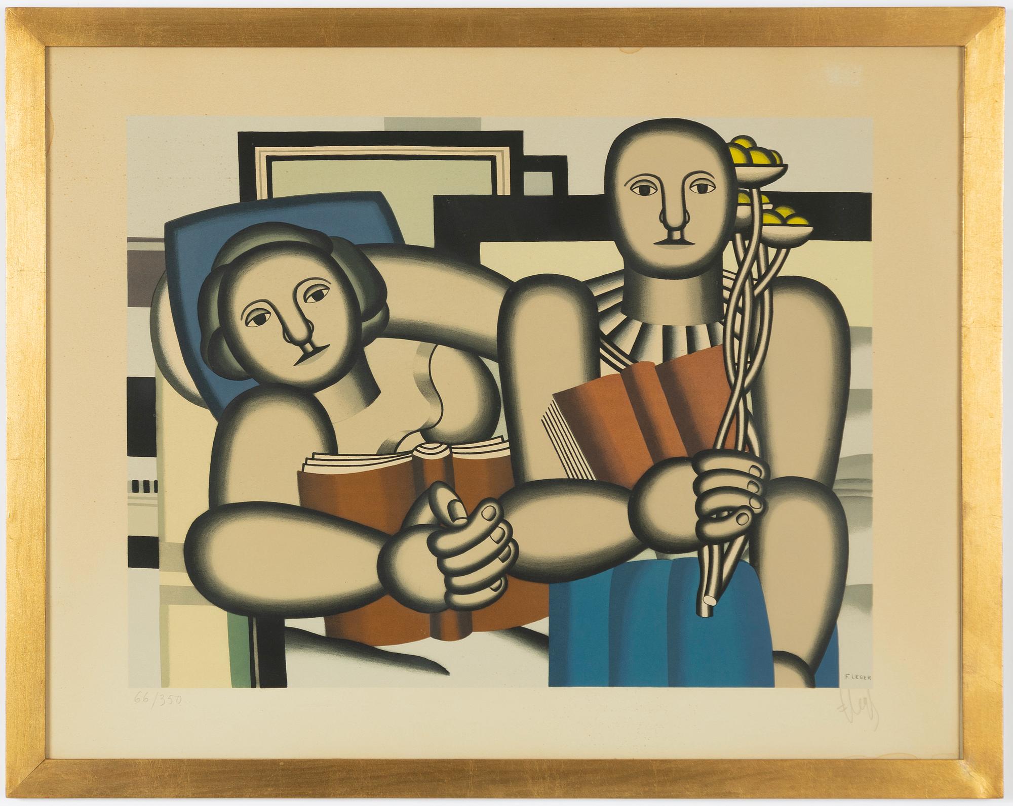 Fernand Léger, "La Lecture".