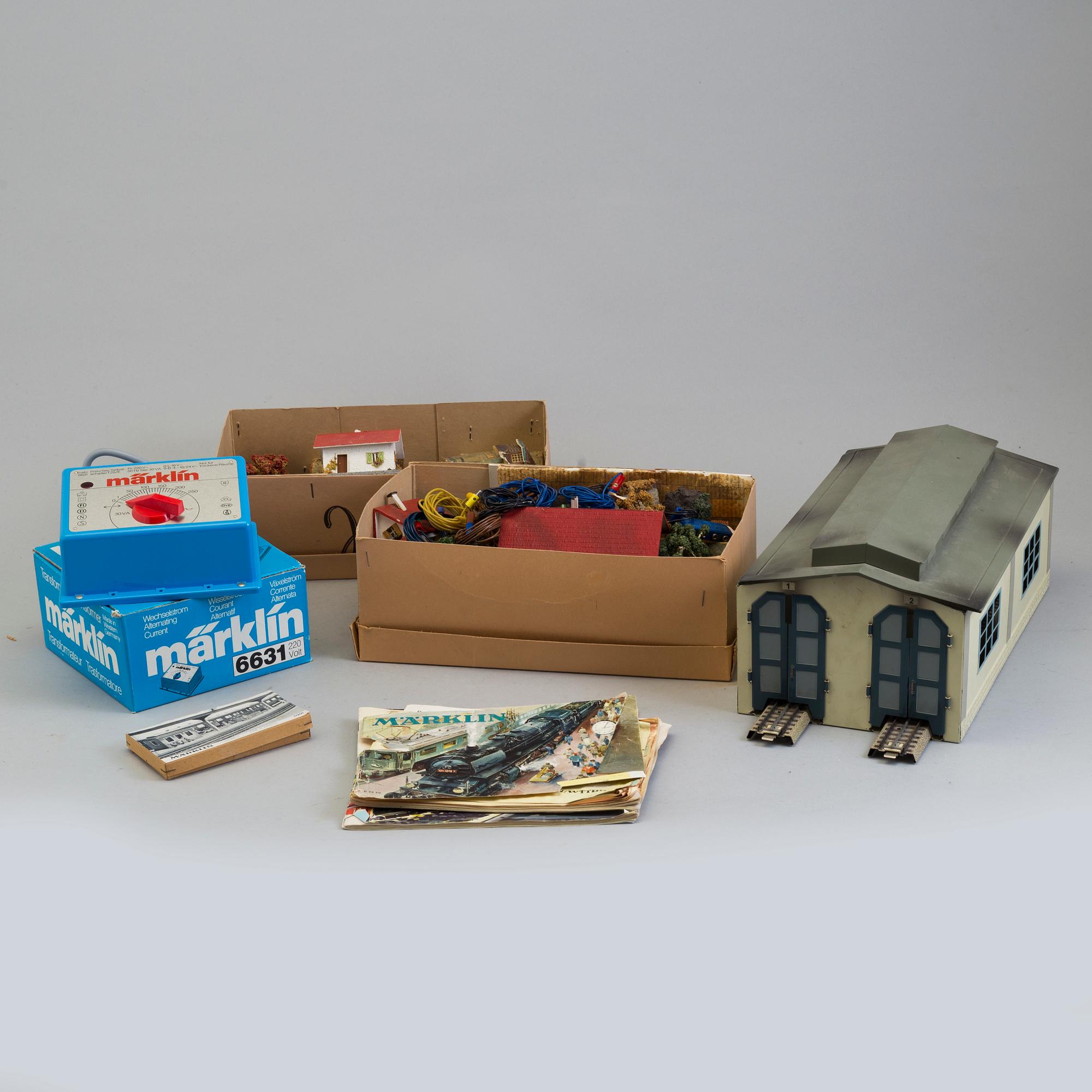 MÄRKLIN TRAIN-SET. 1950s/60s.