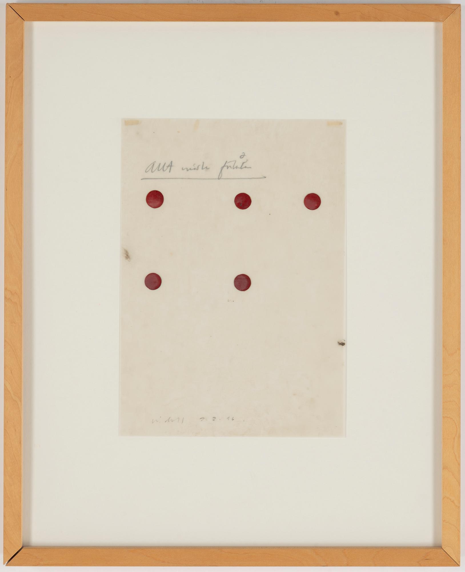 Anders Widoff, oil on melitrace, signed and dated -96.