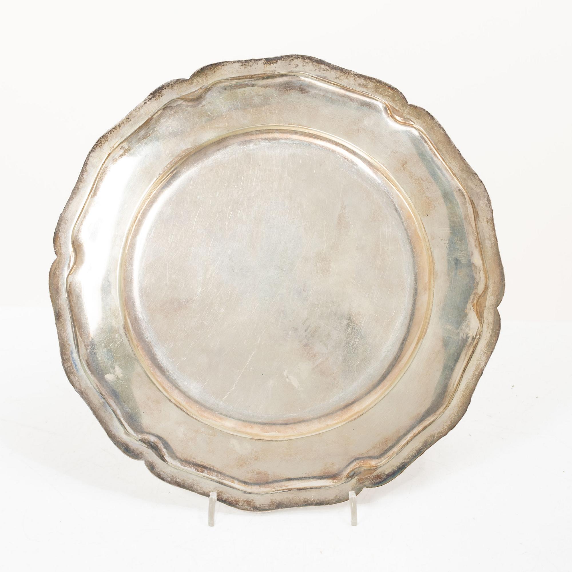 Guldsmedsaktiebolaget (GAB), Dish, silver, Stockholm 1919.