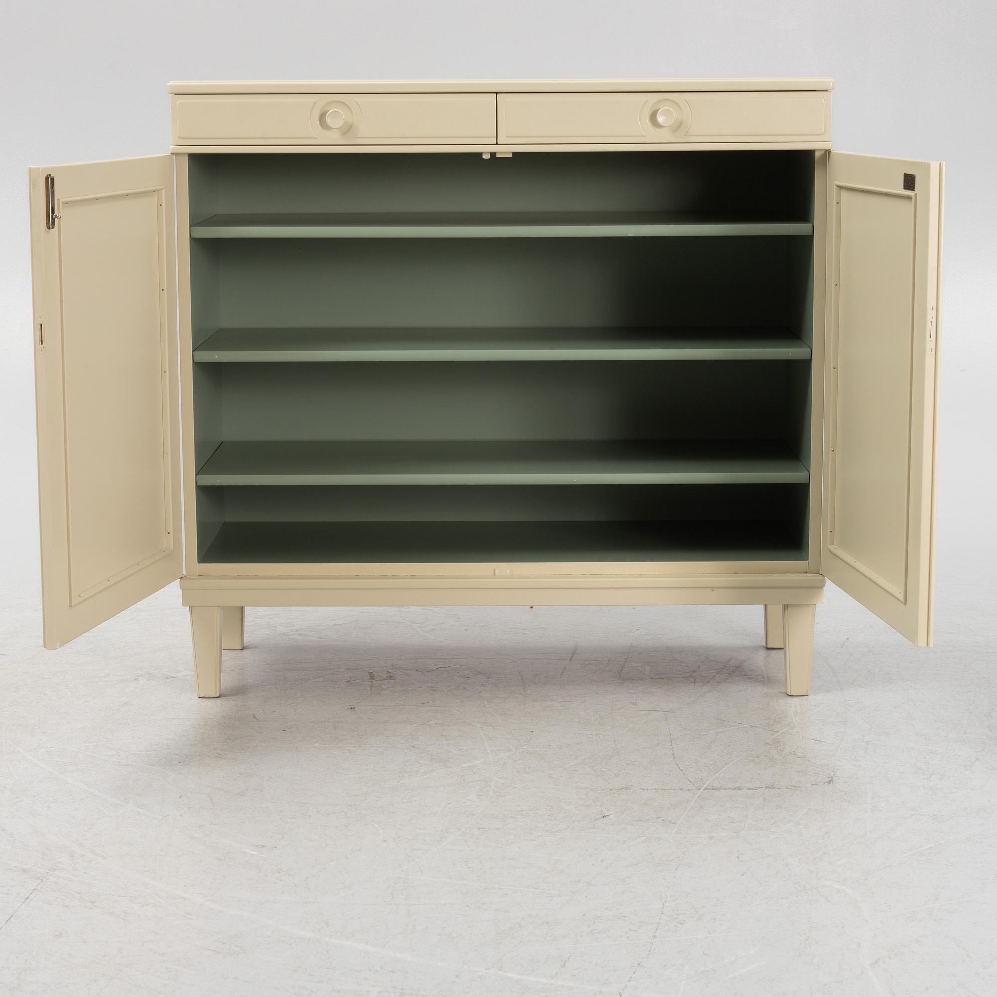 Carl Malmsten, 'Herrgården' cabinet base, second half of the 20th century.