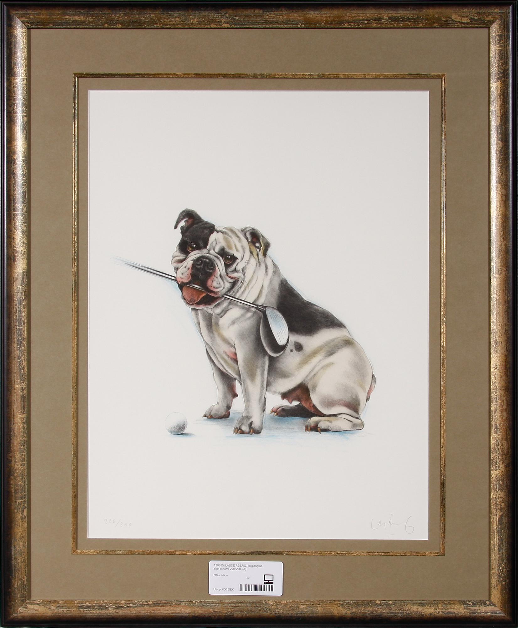 LASSE ÅBERG, färglitografi, sign o numr 226/290.