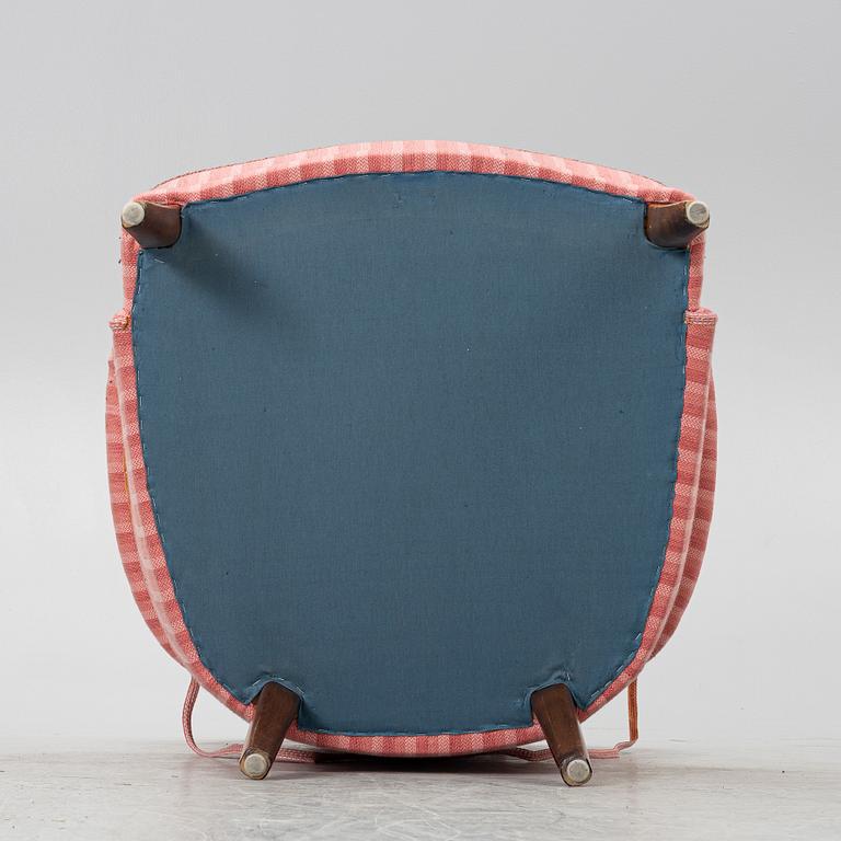 Carl Malmsten, armchair, "Farmor", second half of the 20th century.
