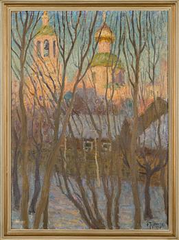 FEDOR IVANOVICH RERBERG, A CHURCH IN SUNLIGHT.
