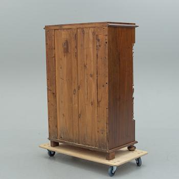 A late 19th century renaissance style secretaire.