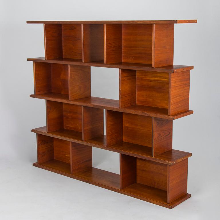 Ilmari Tapiovaara, bokhylla, "Pala", för Asko 1900-talets mitt.