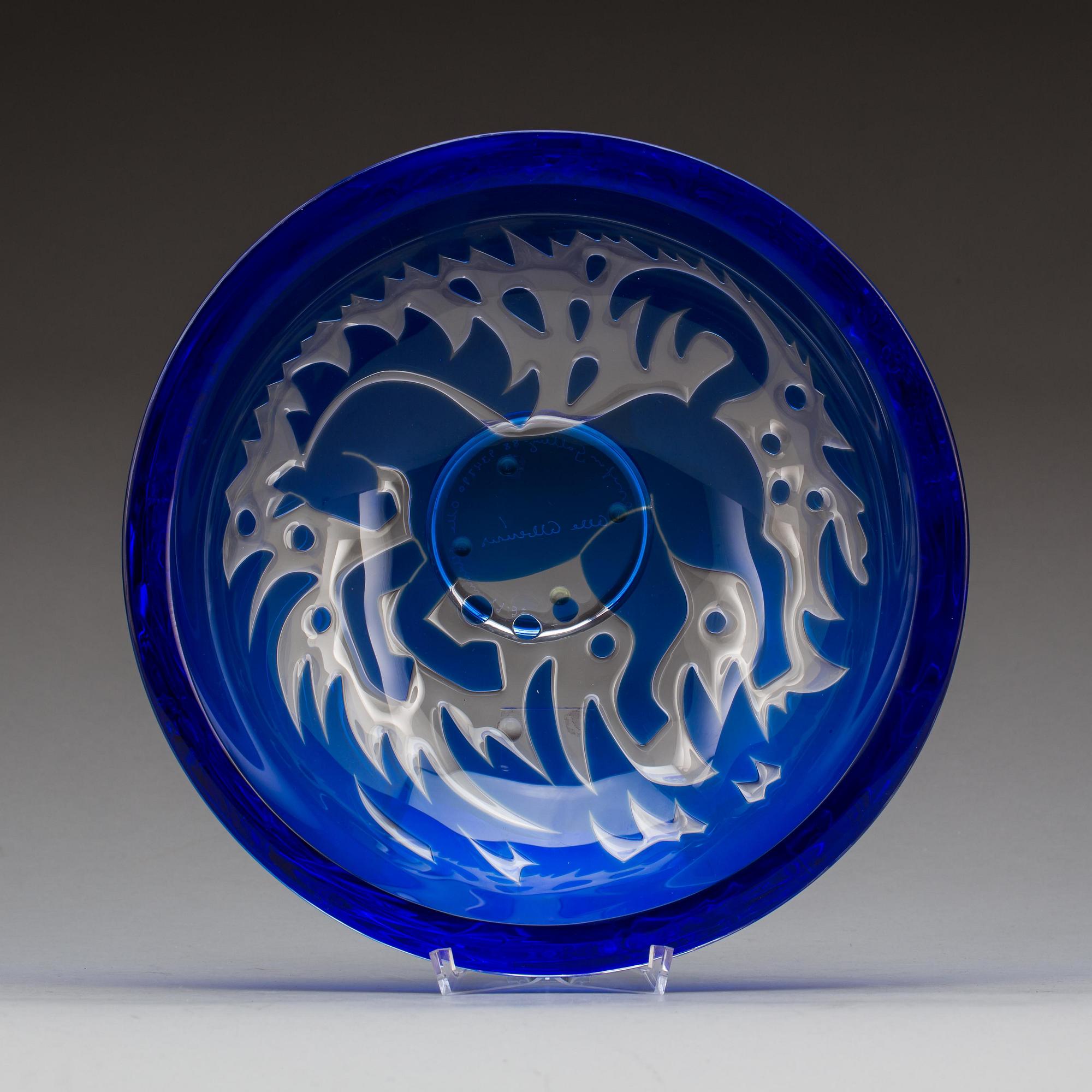 SKÅL, glas. Orrefors Gallery, Olle Alberius 49-50.