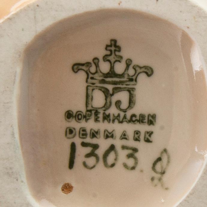 FIGURIN, porslin, Dahl Jensen, Danmark.