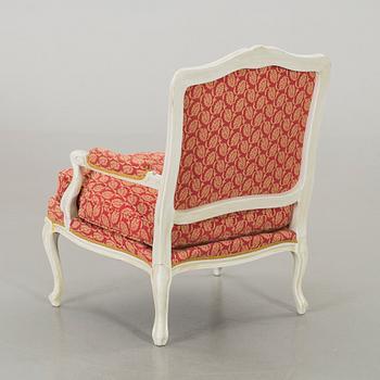 A ROCOCO STYLE ARMCHAIRS, second half of 20th century.