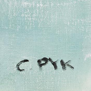 CAMILLA PYK, olja på duk, signerad.