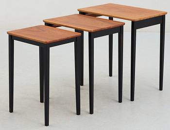 SATSBORD, 1950/60-talets mitt.