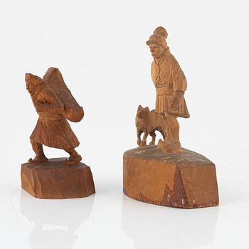 Martin Stenström, figuriner, 6 st.