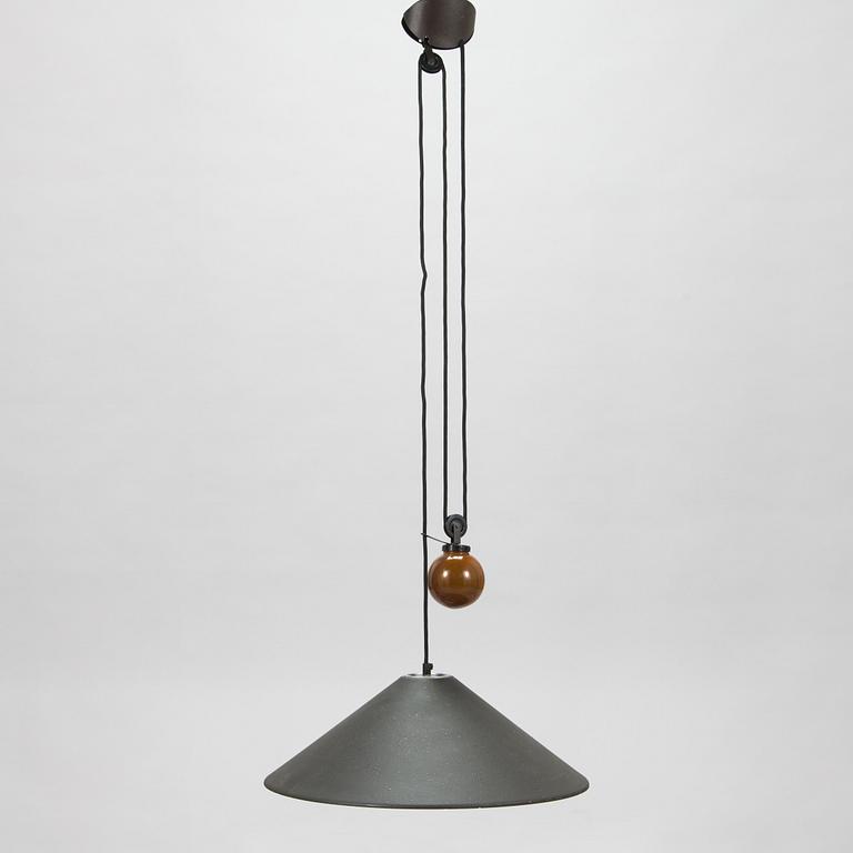 Enzo Mari & Giancarlo Fassina, taklampa, "Aggregato", Artemide, Italien, formgiven 1976.